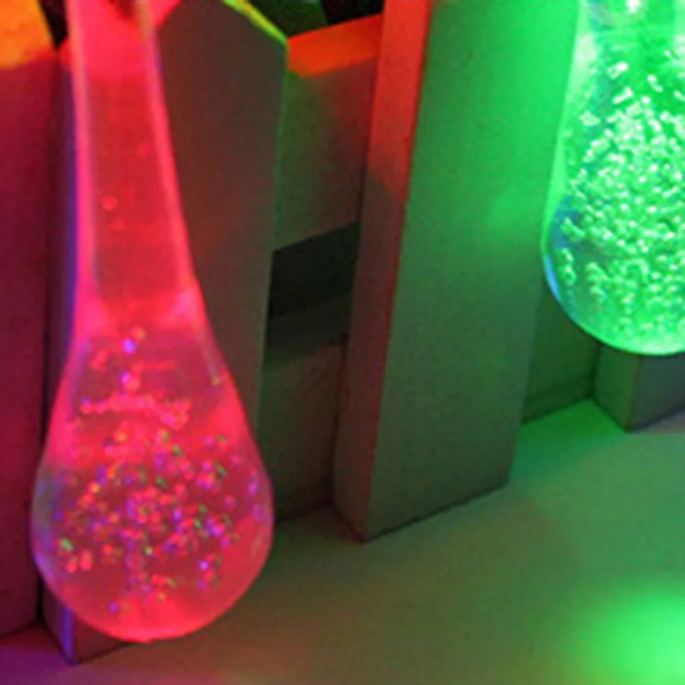 

Bubble Water Drop String Lighting String LED Fairy Light For Wedding Party Christmas Courtyard Garland Curtain Home Decor