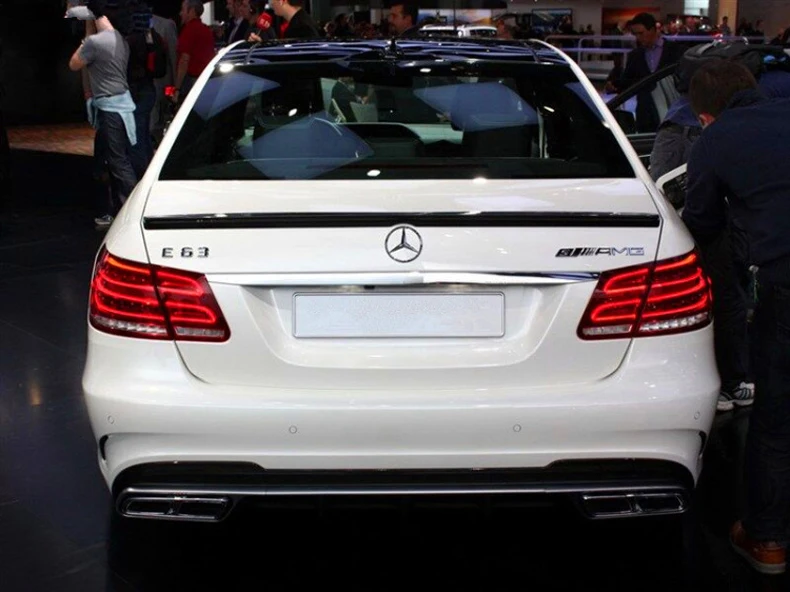 Спойлер из АБС пластика для Mercedes Benz W212 E320LE260LE300LE63 заднее крыло автомобиля спойлер