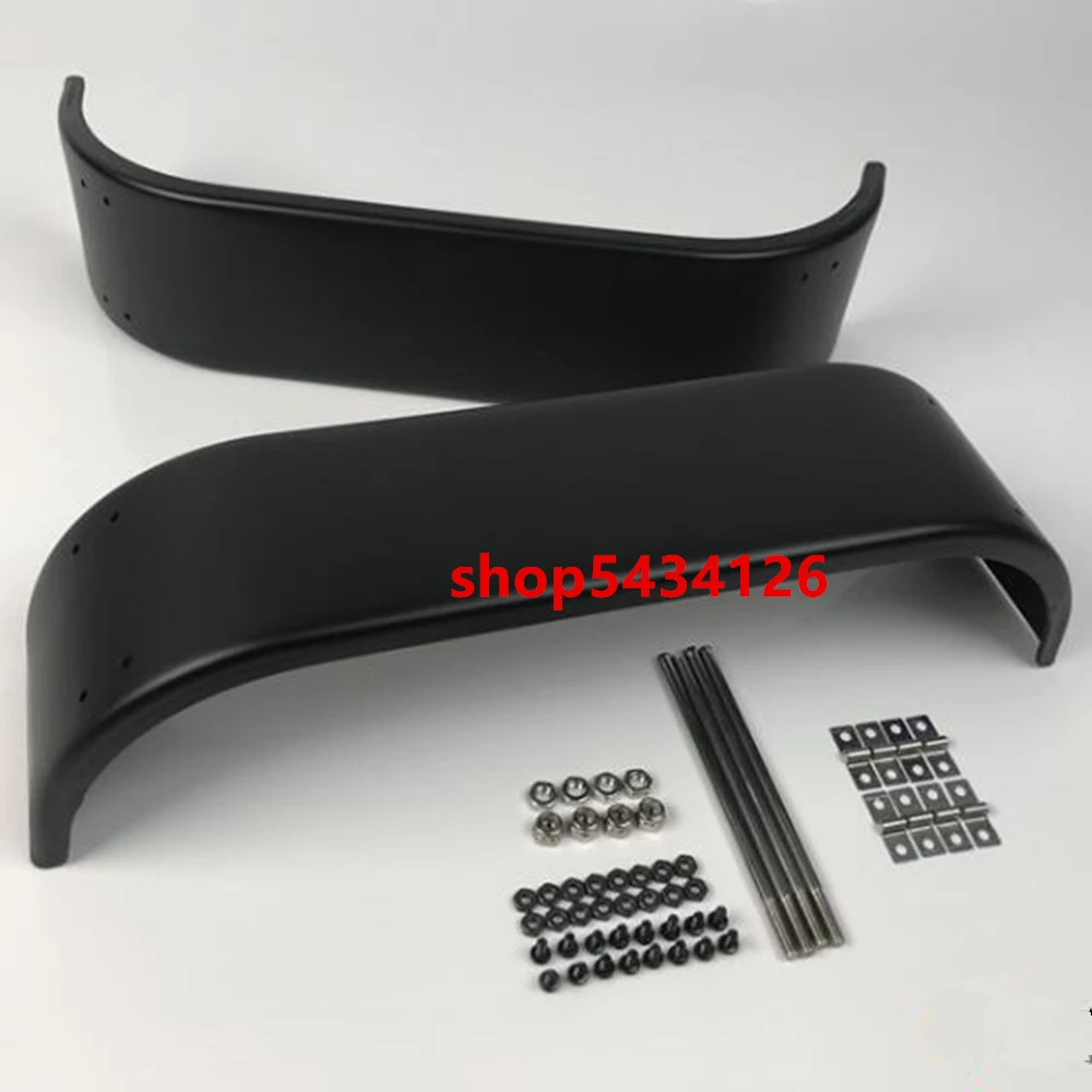 Metal Rear Fenders Mud Guard For 1 14 Rc Tractor Trailer Tamiya Arocs Benzz 3348 Dump Truck Parts Accessories Aliexpress