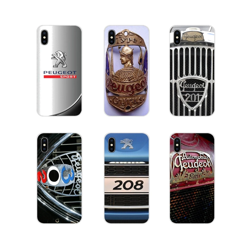 Аксессуары для мобильного телефона Чехлы Apple iPhone X XR XS 11Pro MAX 4S 5S 5C SE 6S 7 8 Plus ipod 5 6 Peugeot