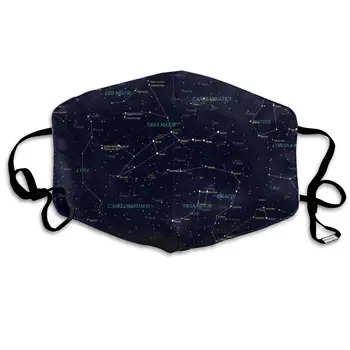 

Constellation print Dustproof and windproof mask, washable and reusable, suitable for outdoor sports