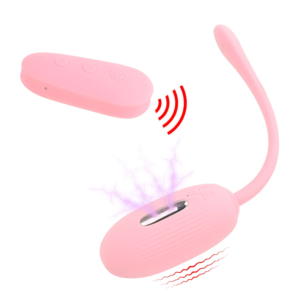 Электрический шок вибратор прыгающие яйца Стимулятор клитора влагалище мяч