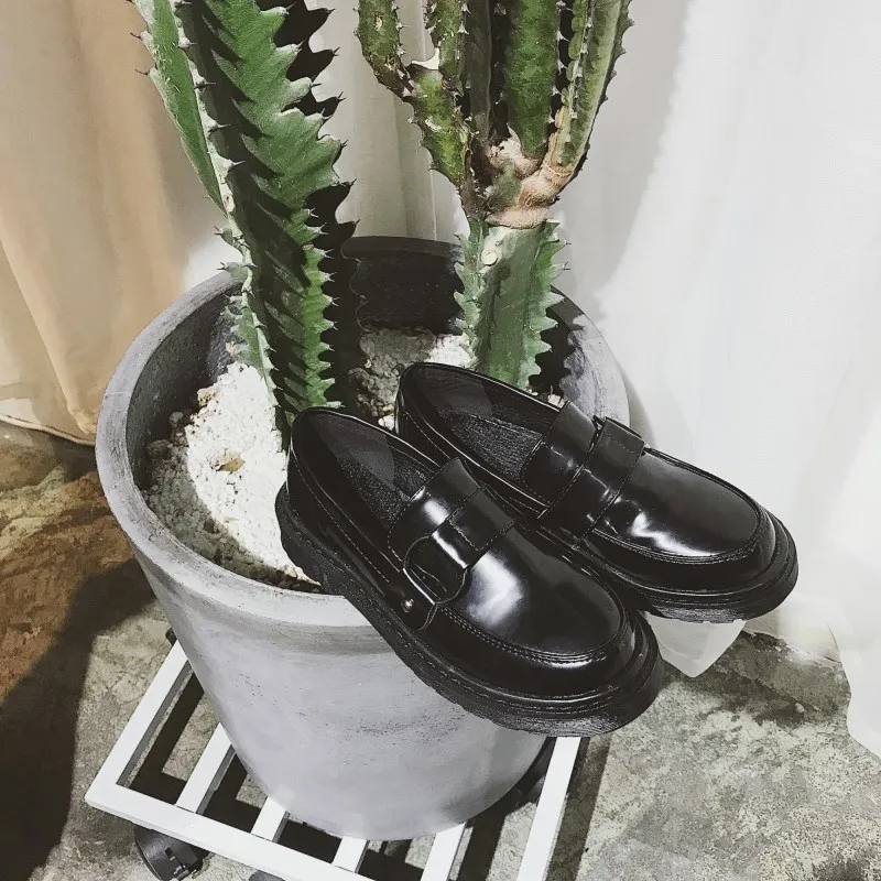 

2019 Autumn New Style Shoes College Style Retro Students Versatile Cute Hipster Fashion Comfortable Low-cut Shoes