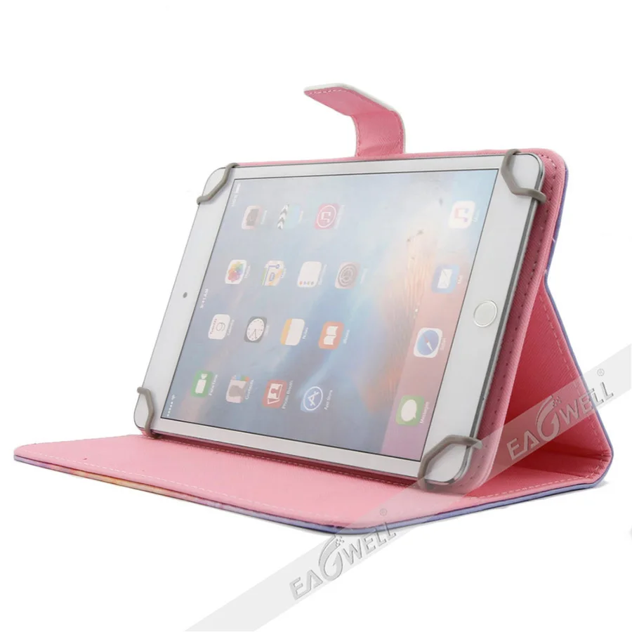 7'' Universal Case for 7 inch Tablet PC Printed Leather Flip Case Stand Cover For iPad mini Amazon Fire HD 7 Samsung Tab A 7 (178)