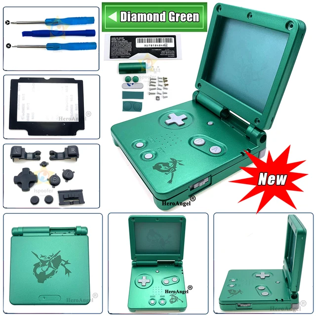 ゲームボーイアドバンスSP シェル交換品（スーパーファミコンカラー 