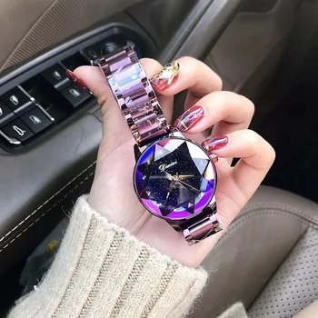 

Brand Luxury Crystal Women Watch DIMINI Fashion Dress Ladies Watch Rose Gold Quartz Watches Stainless Steel Wristwatches 5292