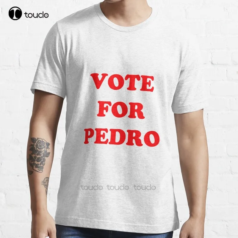 

Мужская хлопковая футболка с надписью «Vote For Педро Наполеон»