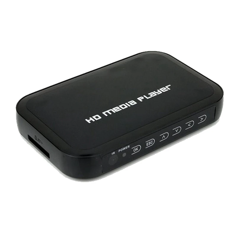 1080P мультимедийный плеер Full HD медиаплеер AV VGA HDMI интерфейс многоязычный