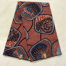 Mitex Печать Ткани Хлопчатобумажные для изготовления платьев юбки/африканские ткани Kitenge ткани африканская Pagne DF-368