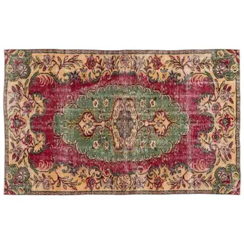 

Handmade Natural Vintage Turkish Area Rug 171x275 Cm-5'7''X9'0''