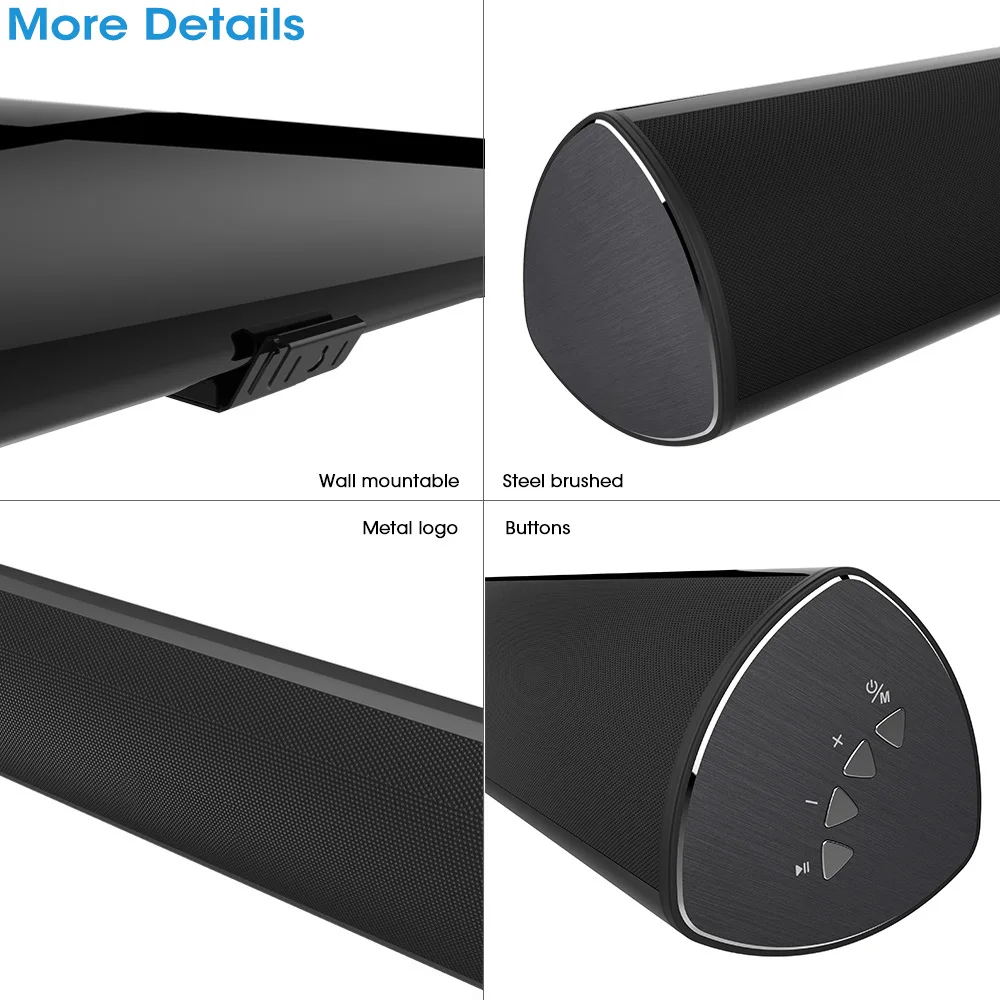 Home 4pcs Bluetooth Wall In Ceiling Speakers 6inch