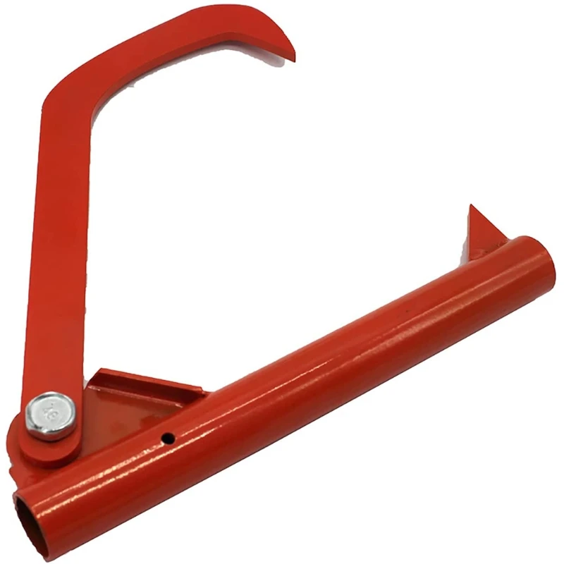 G5AB Indispensable 46cm Forestry Multitool Roller Logging Po-le Garden Backyard Elevator Log Heavy Anti-rust Oblique Hook 2