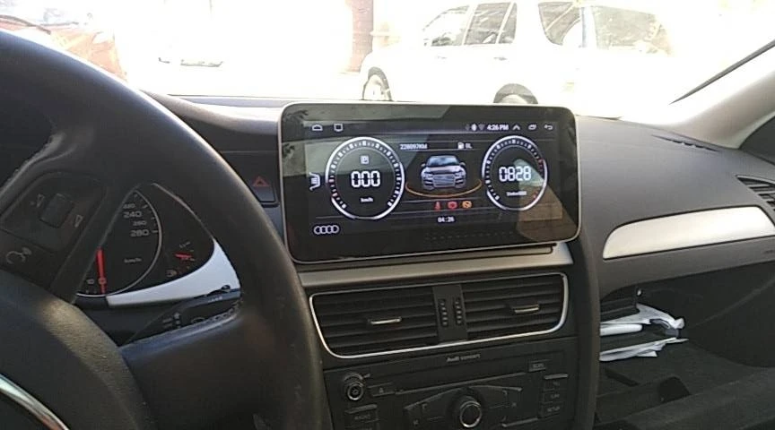 COIKA Android 9,0 автомобильная Система головное устройство для Audi A4 A5 2009- gps NAVI Carplay wifi Google BT AUX ips сенсорный экран 2+ 32 Гб ram