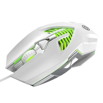

6 Button Lightweight PC Multicolored Backlit Plug And Play USB Wired Gaming Mouse Silent 4 DPI Optical For Computer Home Office