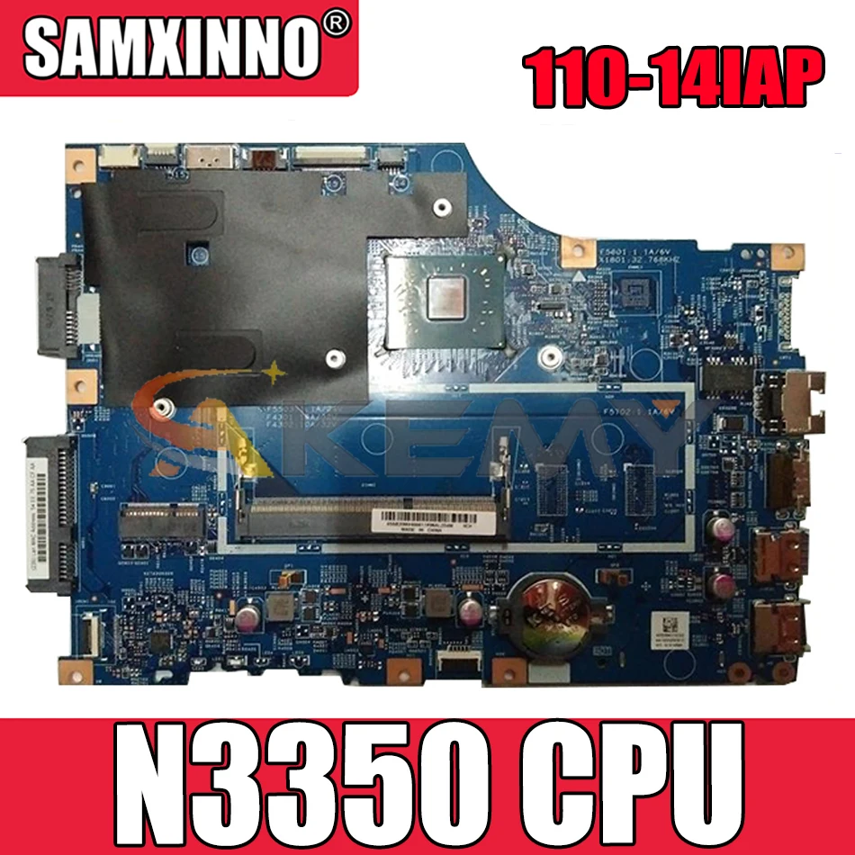 Материнская плата Akemy 15270-1 448.08A03.0011 для ноутбука Lenovo 110-14IAP процессор N3350 DDR3 100%
