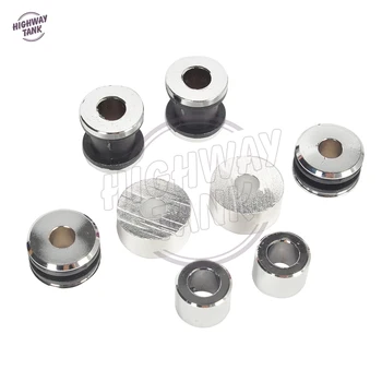 

1 Set Chrome Docking Hardware Kit Detach Replacement Accessories Case for Harley Davidson Touring 1997-2008