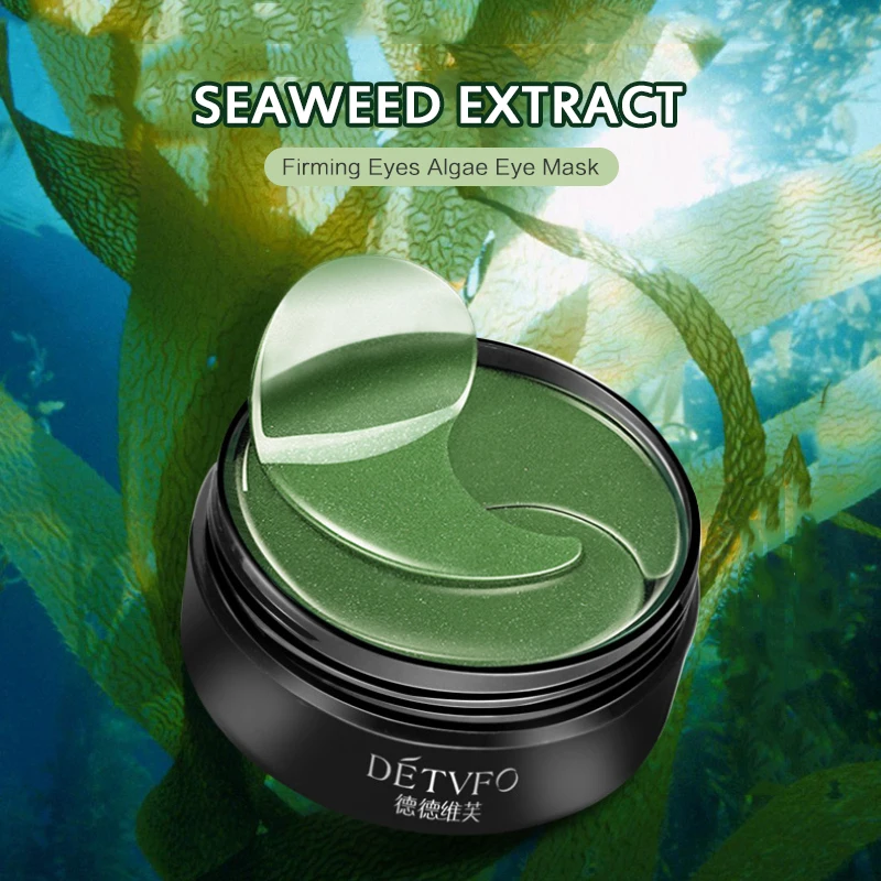 Deviv Green Seaweed Eye Mask 60 Tablets Bottled Collagen Soothing