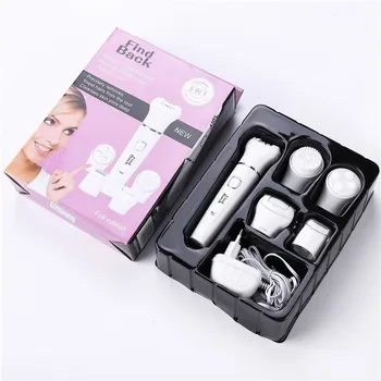 

Five in One Facial Cleanser Beauty Instrument Face Wash Useful Product Face Massage Instrument Pores Cleaning Instrument