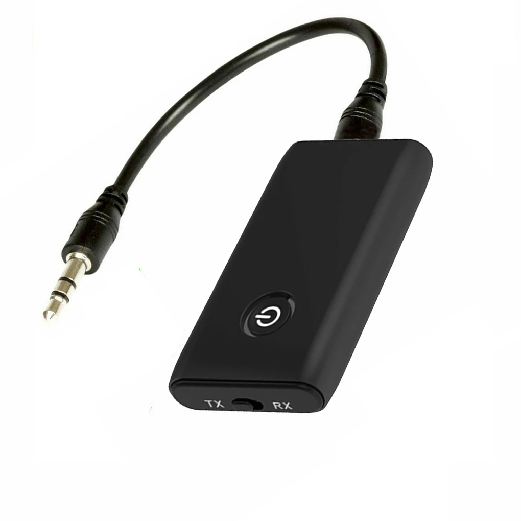 2 in 1 Bluetooth 5.0 Transmitter Receiver TV PC Car Speaker 3.5mm AUX Hifi Music Audio Adapter/Headphones Car Home Stereo Device