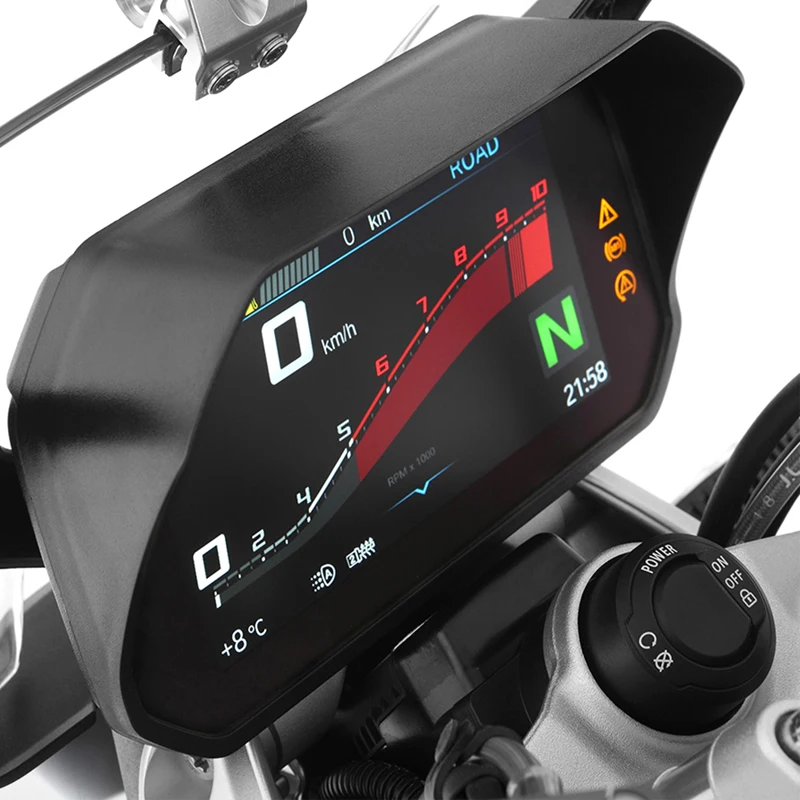 Sun Visor Speedometer Tachometer Cover Display Shield Motorcycle Accessories (7)