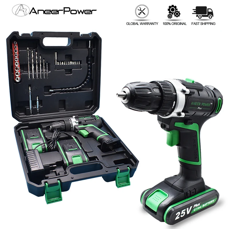 Professional 25V Batteries Cordless Drill Mini Electric Battery