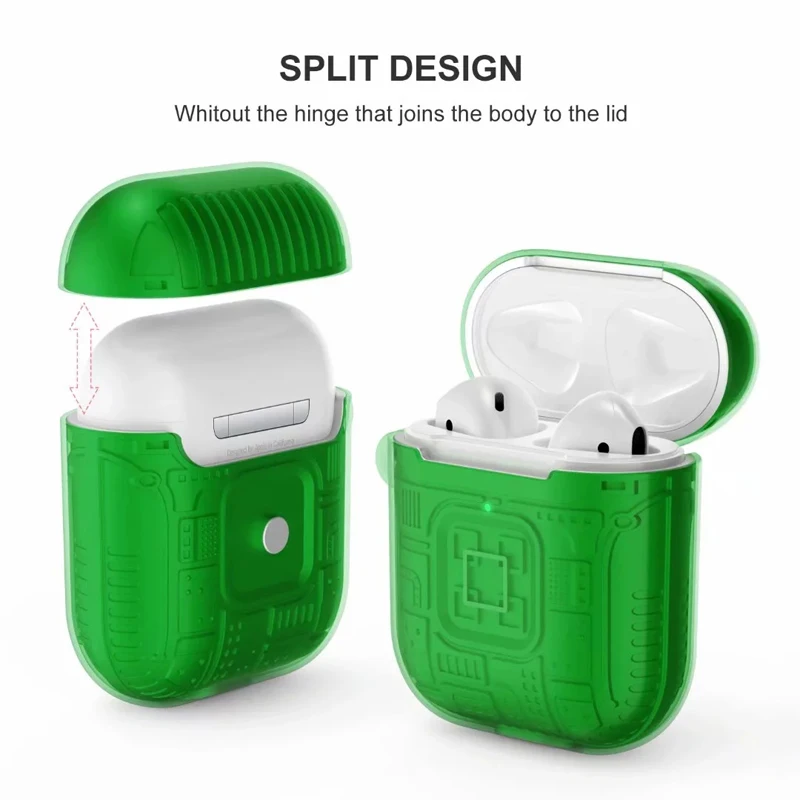Bluetooth наушники чехол КРЫШКА ДЛЯ гарнитура для airpods Чехлы Броня анти-осенняя оболочка наушники крышка для Air Pods 1 2 сумка для наушников