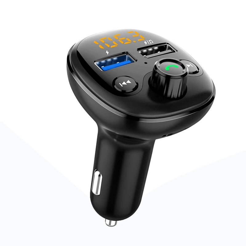 3 0 Автомобильное зарядное устройство USB Bluetooth громкой связи mp3 плеер/телефон на