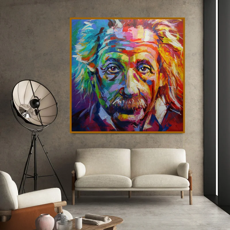 

Portrait Oil Painting on Canvas Posters and Prints Cuadros Wall Art Pictures For Living Room Frameless