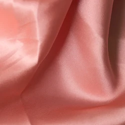 Soft Satin Fabric for Wedding Decorations, DIY Sewing, and Craft Accessories - 34 Vibrant Colors (Watermelon red)