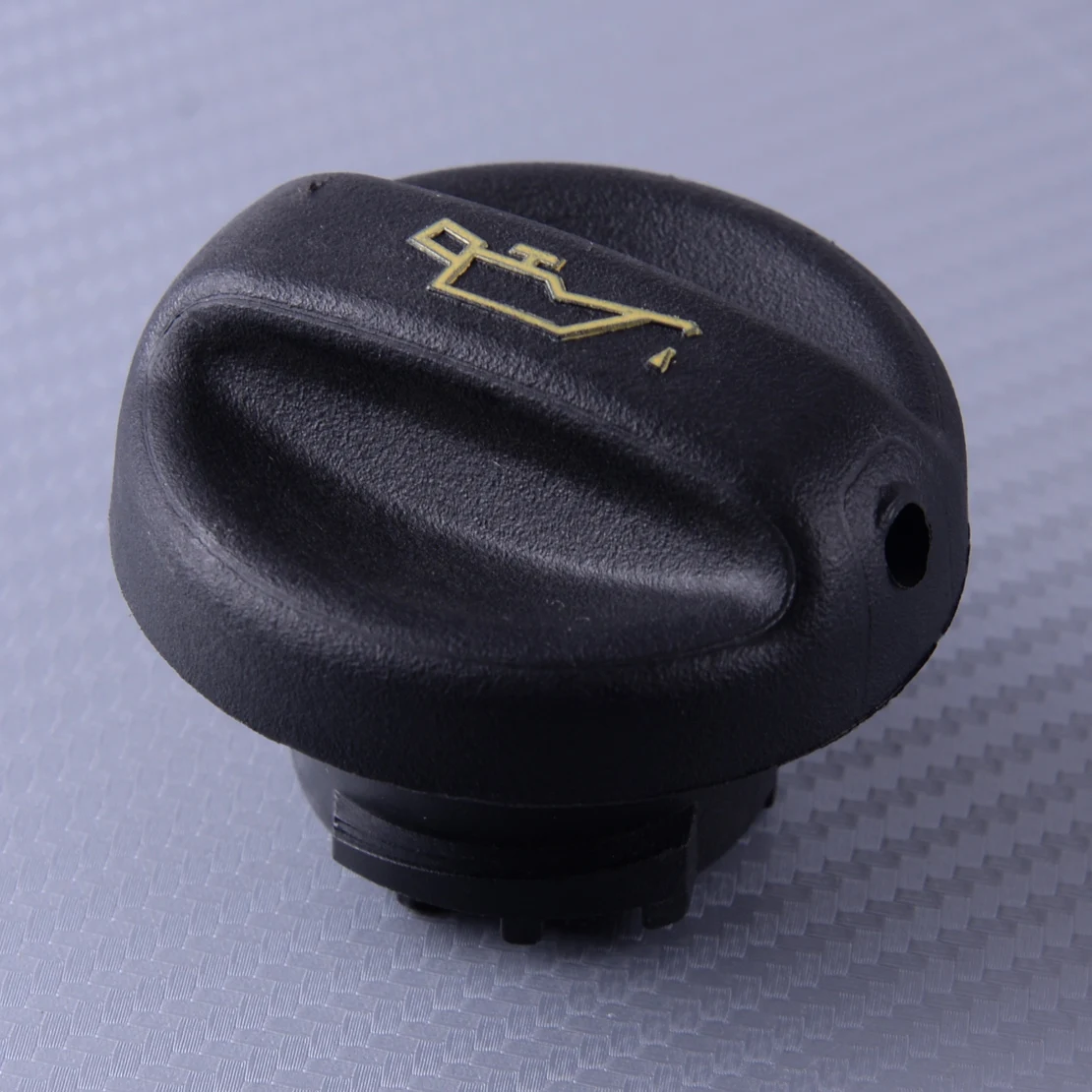 

DWCX Car Accessories Replacement Engine Oil Filler Cover Cap Black Fit for Peugeot 206 207 307 308 407 508 806