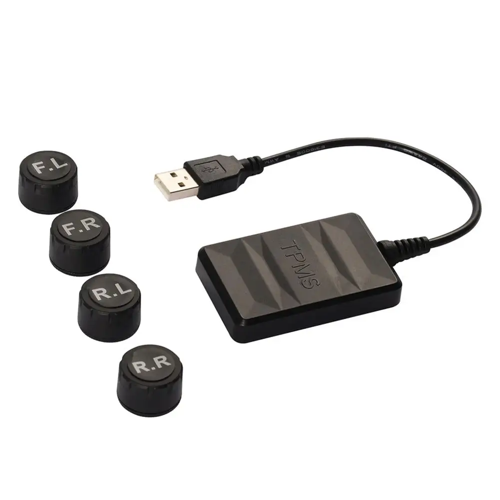 Система контроля давления в шинах 4 шт. датчики USB Android TPMS | Автомобили и мотоциклы