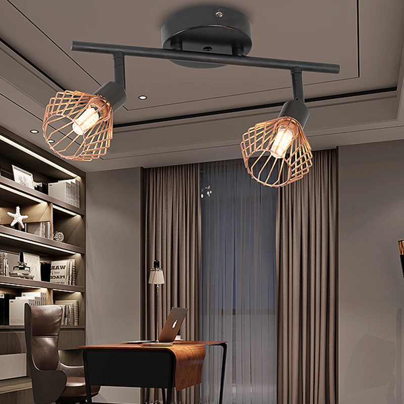Lamparas para o Quarto Luz da Lâmpada de Teto do Vintage Loft Led Industrial Banheiro Cozinha Sala Estar Luminária Ac85v-265v 10 w g9 4 lâmpada de teto do vintage led industrial