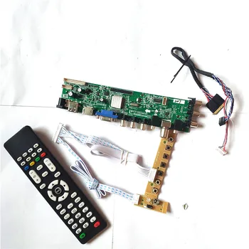 

For LTN156AT32-T01/W01/W02/401/701/L01 DVB digital 1366*768 40-Pin LVDS HDMI VGA USB AV TV 3663 panel LCD Controller board Kit