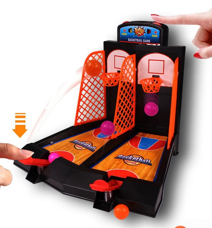 Настольный баскетбольный мини-Пальчиковый Съемник в корзине, детские настольные игры, двойная игра, Игрушечная модель, строительная забавная игрушка, спортивный подарок