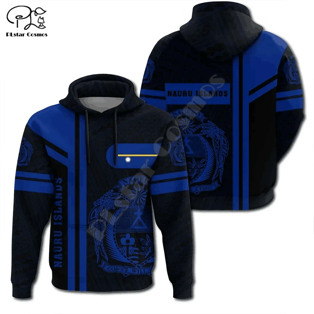 

NewFashion Nauru Micronesia Island Country Flag Tribal Culture Retro Pullover 3DPrint Men/Women Autumn Colorful Funny Hoodies 24