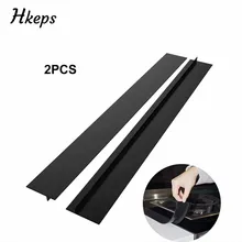 2 шт кухонные инструменты силиконовые щелевые полосы плита счетчик крышка зазора жаростойкий зазор наполнитель масла пыли уплотнения разливается между счетчиком