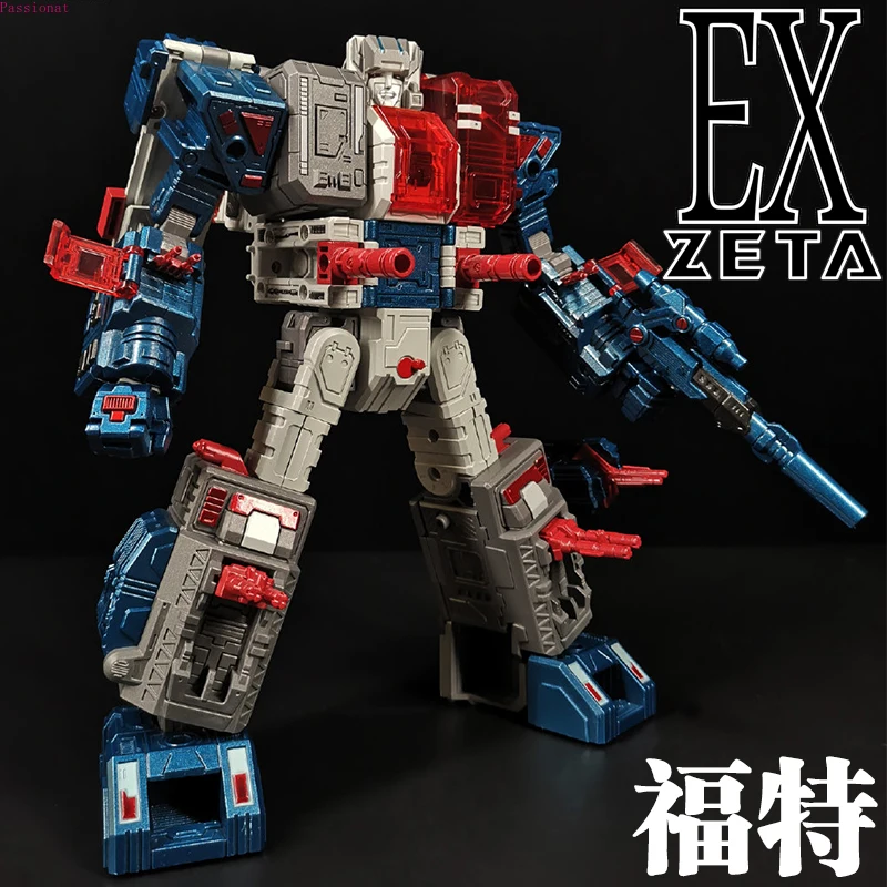 Трансформер ZETA-EX09 FORD Transformer KingG1 Big Mac гальванизированный цвет ограниченная серия