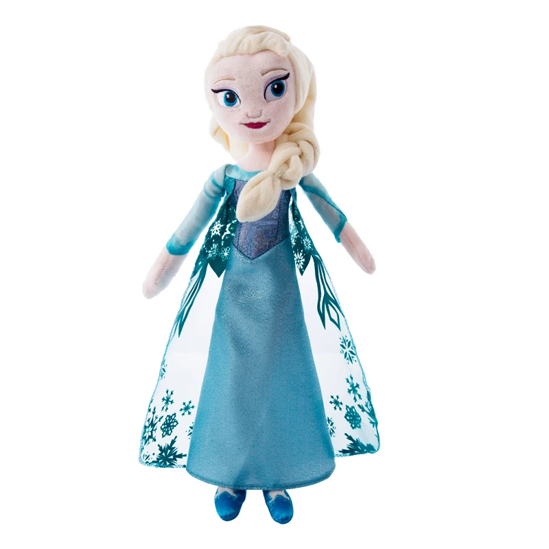 2pcs/lot 40cm Snow Queen Princess Anna Elsa Plush Doll Toy Unique Princess Anna Elsa Plush Stuffed Toys Gifts for Children Girls