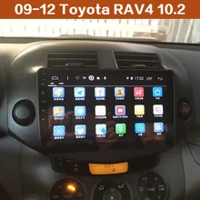 LEEWA 10," Большой HD Экран Android 8,1 4 ядра автомобилей медиа плеер с gps Navi Радио для Toyota RAV4 09-12