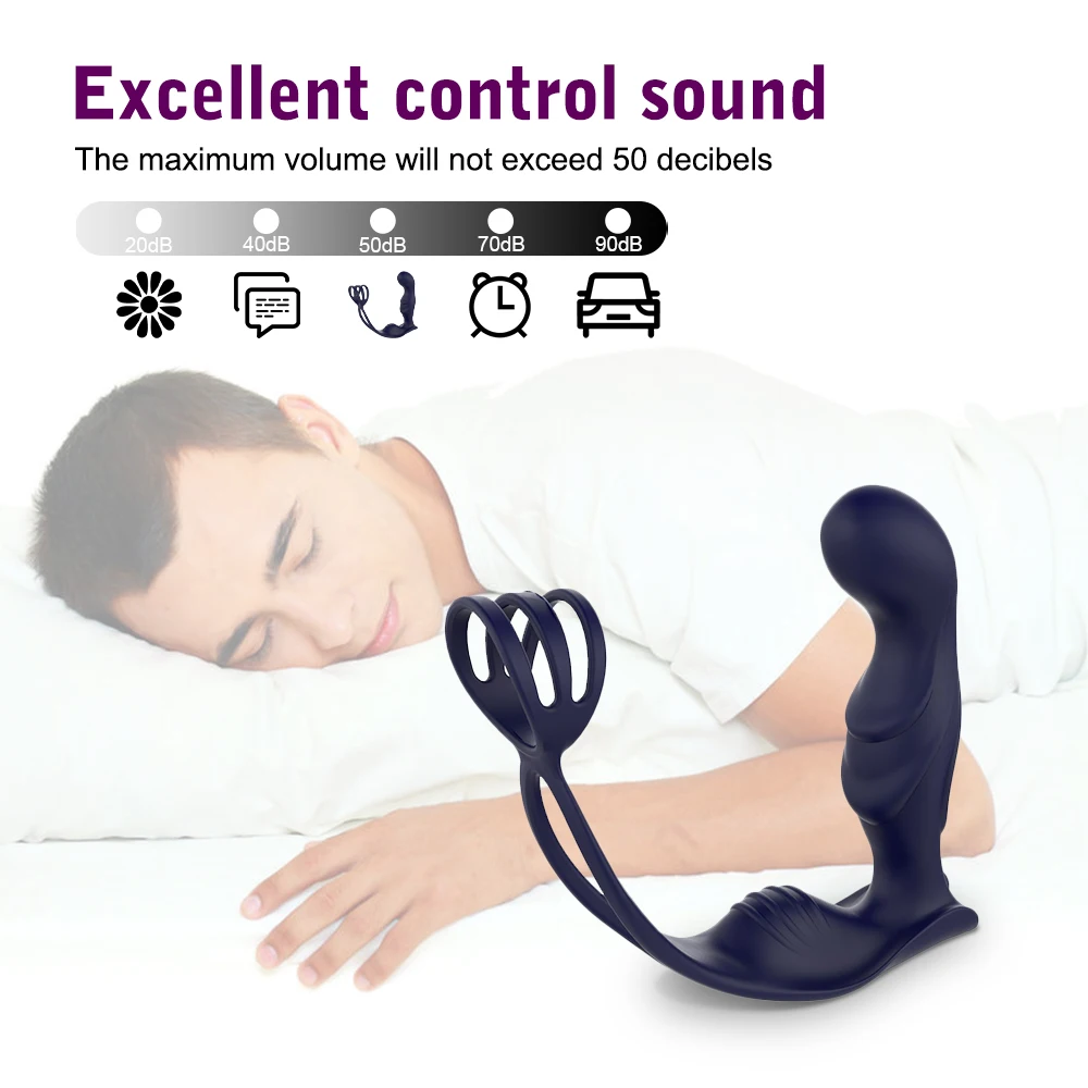 Anal-vibrator Und Prostata-massagegerät Für Männer Mit Hoden-stimulator_voghion.com