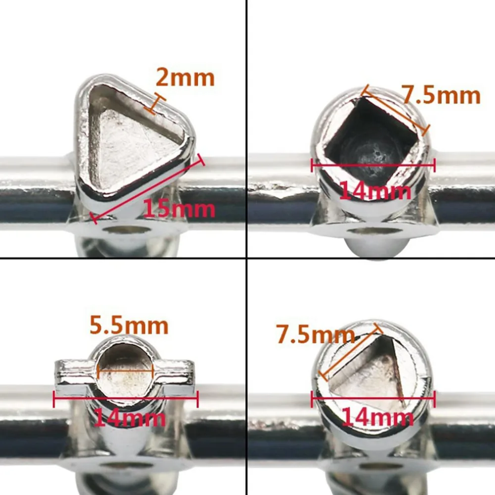 Многофункциональный Универсальный Треугольники гаечный ключ сантехника ключи Треугольники для электрический счетчик газа Шкафы для стравливания радиаторы
