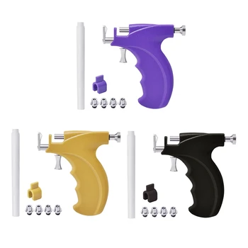 

Ear Piercing Tool Set, Ear Nose Navel Piercing Machine, Professional Painless Body Hole Piercing Tool