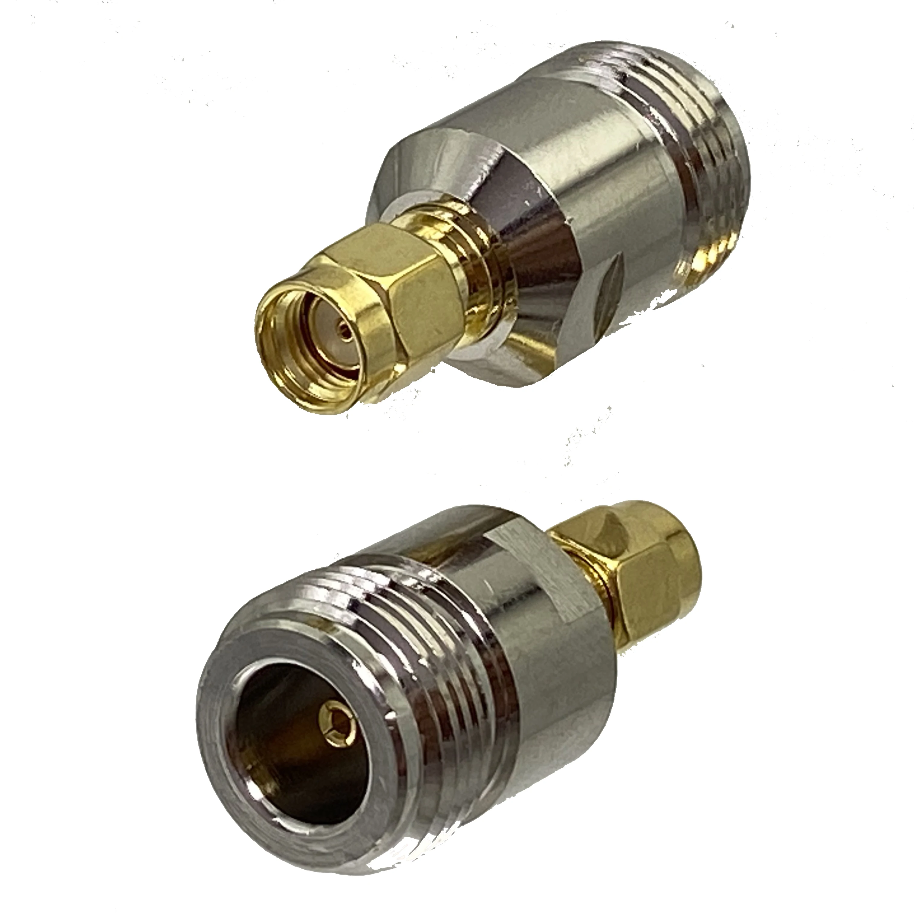 1pcs Connector Adapter N to SMA RP SMA Flange & Bulkhead Male Plug & Female Jack Wire Terminal RF Coaxial Converter New