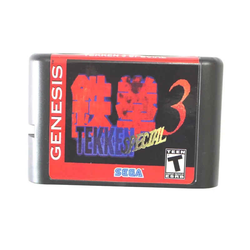 Игровая карта Tekken 3 16 бит MD для Sega Mega Drive Genesis | Электроника