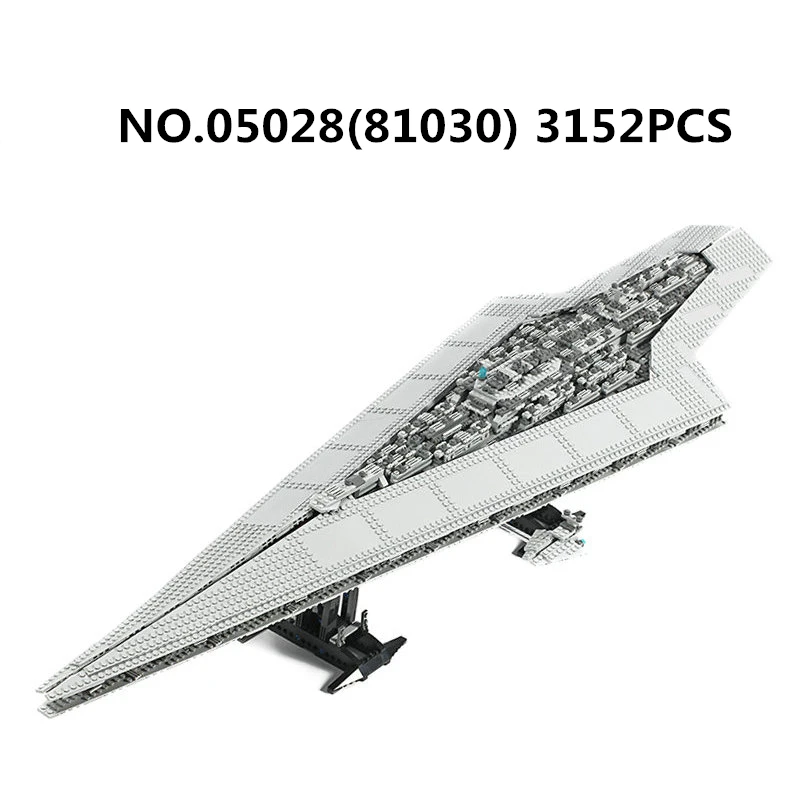 Lepinblocks 05132 05028 UCS millenium Звездный Разрушитель фильма войны конечный коллекционер строительные блоки Сокол 75192 10021 Кирпичи Игрушка - Цвет: 05028(81030)