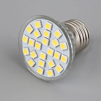 

24SMD5050 E27 LED SMD Bulbs Spot Light High Power Cool/Warm White Light