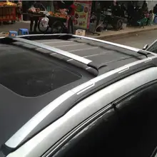 Багажник на крышу автомобиля поперечные Рейлинги на крышу стойки бар погрузка на автомобиль грузовой багаж Перевозчик багаж для Ford Ecosport 2013