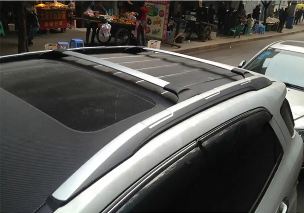48 Aluminum Car Top Roof Rack Pair Cross Bar Luggage Carrier with Locks,Fit No Roof Tail Model,Load 150 LBS 