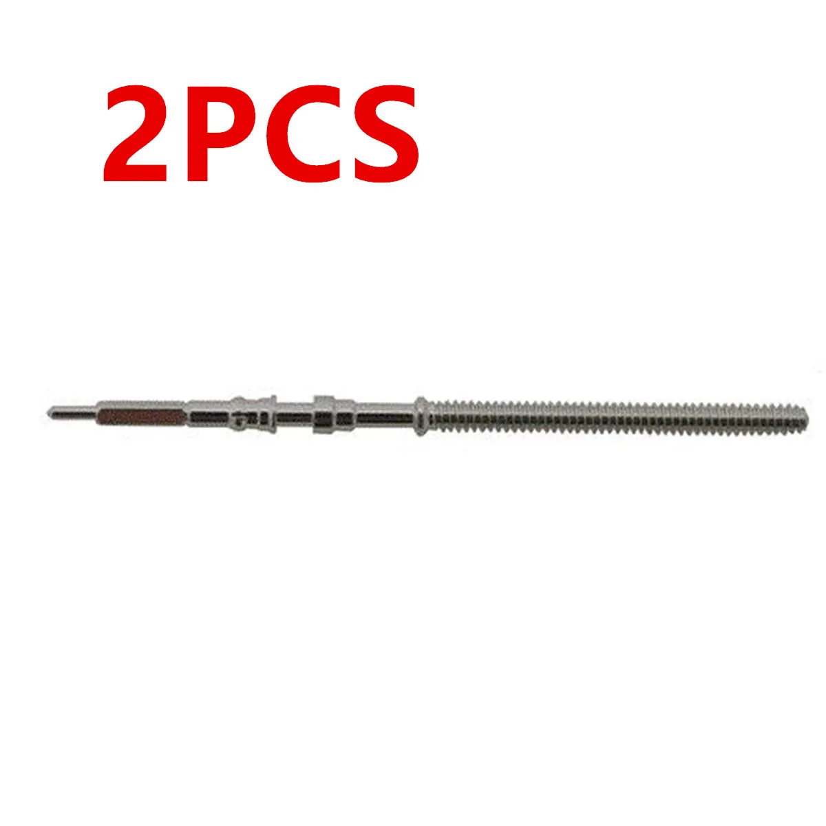 2PCS Watch Winding Stem Replacement Wrist watch Parts Accessories Used for NH35 NH36 Movement Movement Repair Tool Parts