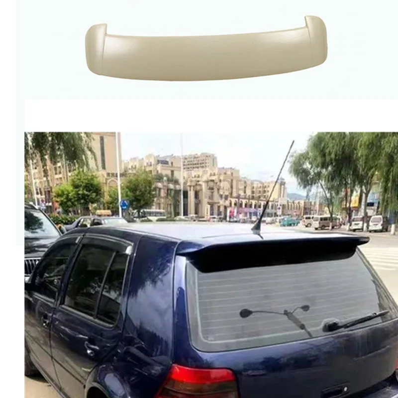 

Для VW Volkswagen Golf 4 IV MK4 Standard и R32 2004-2008 искусственный автомобильный пластиковый Неокрашенный спойлер на крышу заднего багажника